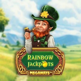 Rainbow Jackpots Megaways by Red Tiger Gaming, showcased at lucky7-casino.org – game logo